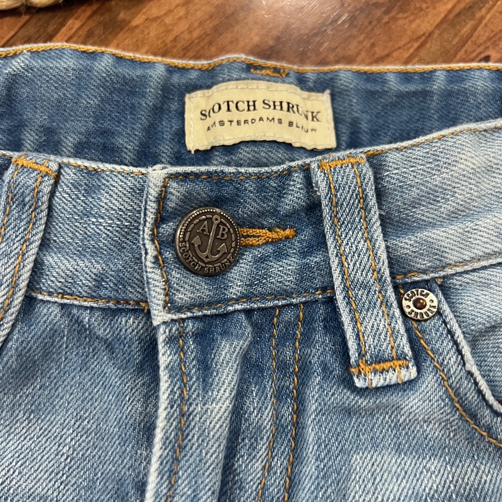 Boys Scotch shrunk shorts